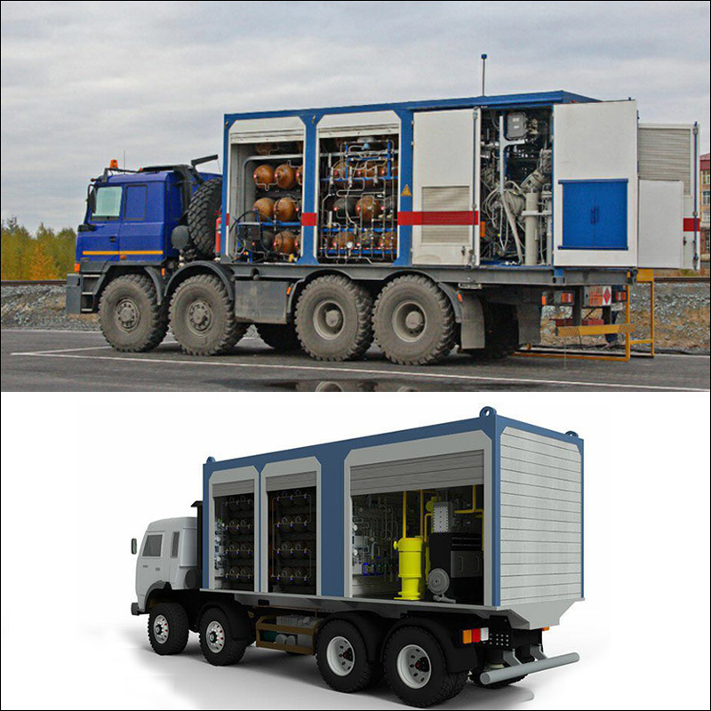 Complete Mobile fuelling Station